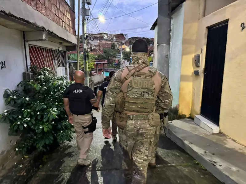 Operação na Bahia desmantela rede de tráfico e homicídios em várias regiões