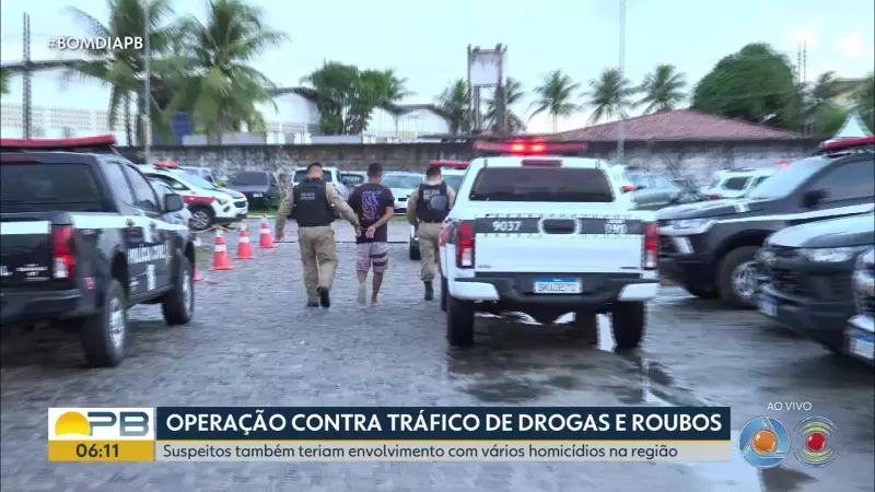 Operação na Grande João Pessoa prende suspeitos de homicídios, tráfico e estupro | G1 PB
