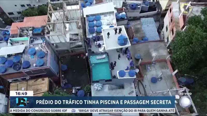 Operação na Rocinha: Casas de luxo do tráfico são demolidas em ação conjunta