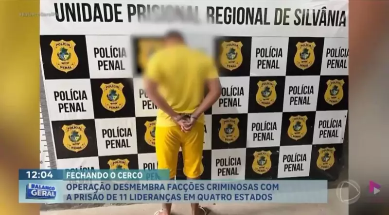 Operação Parabellum: Líder de facção criminosa é capturado em ação policial de alto impacto