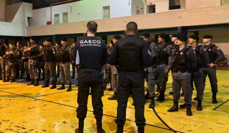 Operação Pardal: Polícia mira integrantes do PCC em Vitória