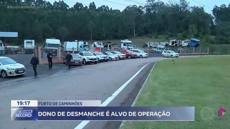 Operação policial desmantela esquema de adulteração de caminhões em São Sebastião do Cai, RS