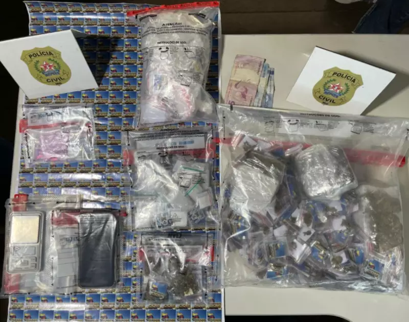 Operação policial em Guanhães apreende maconha, haxixe e ecstasy: veja detalhes