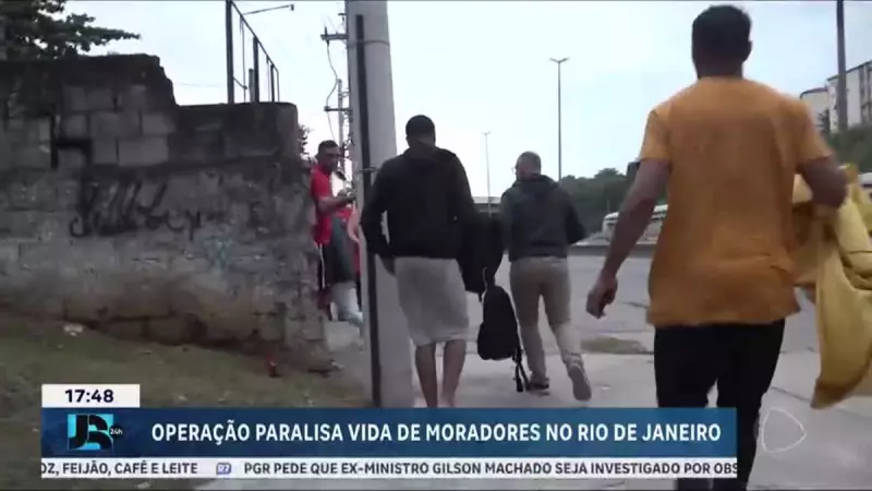 Operação policial no Rio de Janeiro fecha escolas e postos de saúde e causa pânico na população