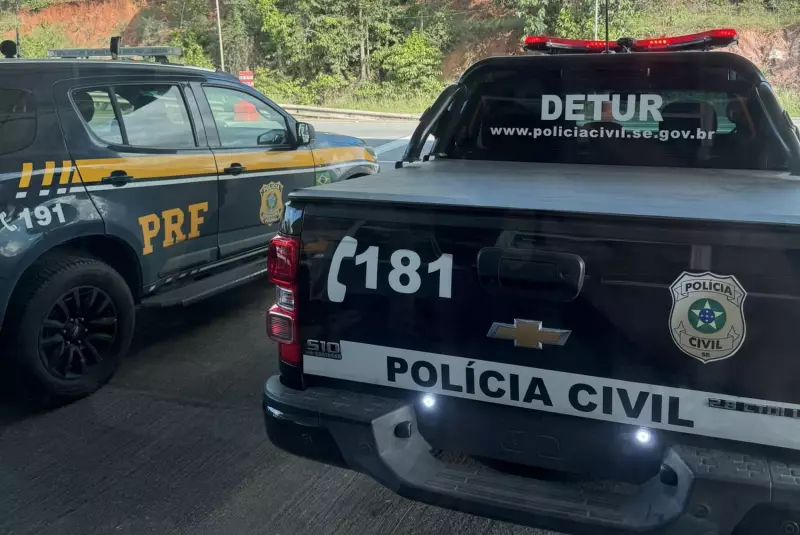 Operação policial prende suspeitos de furtos em lojas em todo o Brasil na Grande Aracaju