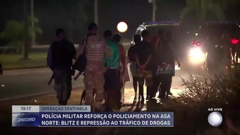 Operação Sentinela reforça segurança na Asa Norte, DF: veja detalhes