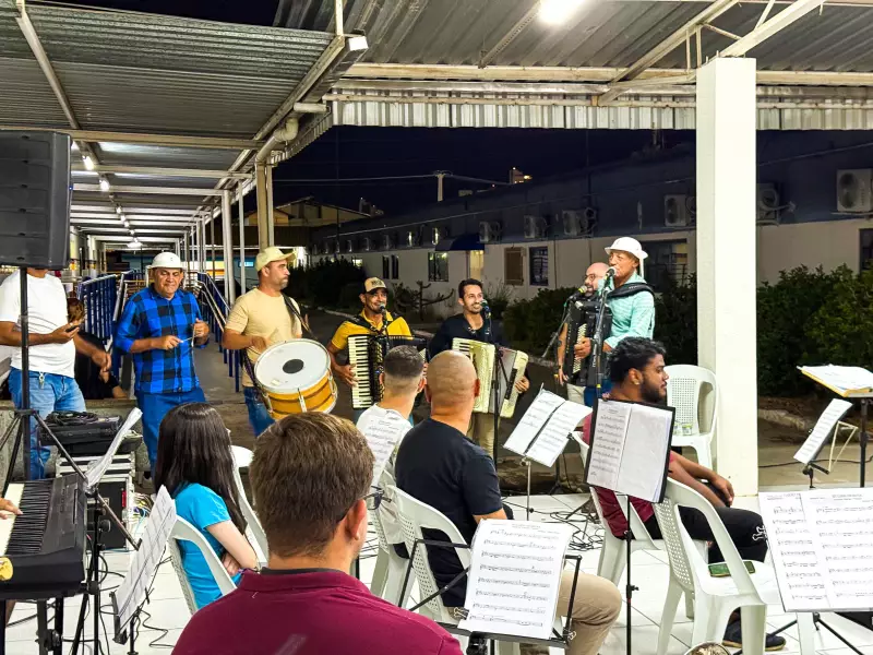 Orquestra Philarmônica 21 de Setembro encanta Petrolina com o concerto 'Santa Sanfona'