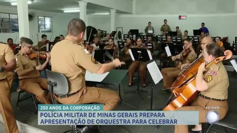 Orquestra Sinfônica da PMMG celebra 250 anos com apresentação especial em Minas Gerais