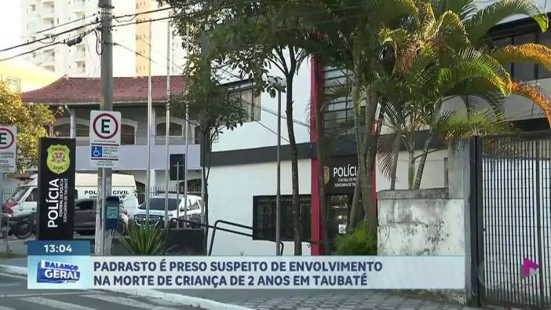 Padrasto é preso suspeito de matar criança em Taubaté: detalhes do caso chocante