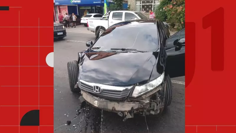 Pai adormece ao volante e causa acidente que deixa filho de 4 anos ferido no Espírito Santo