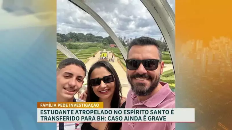 Pai de jovem mineiro atropelado no ES declara: "Vamos superar e conseguir"