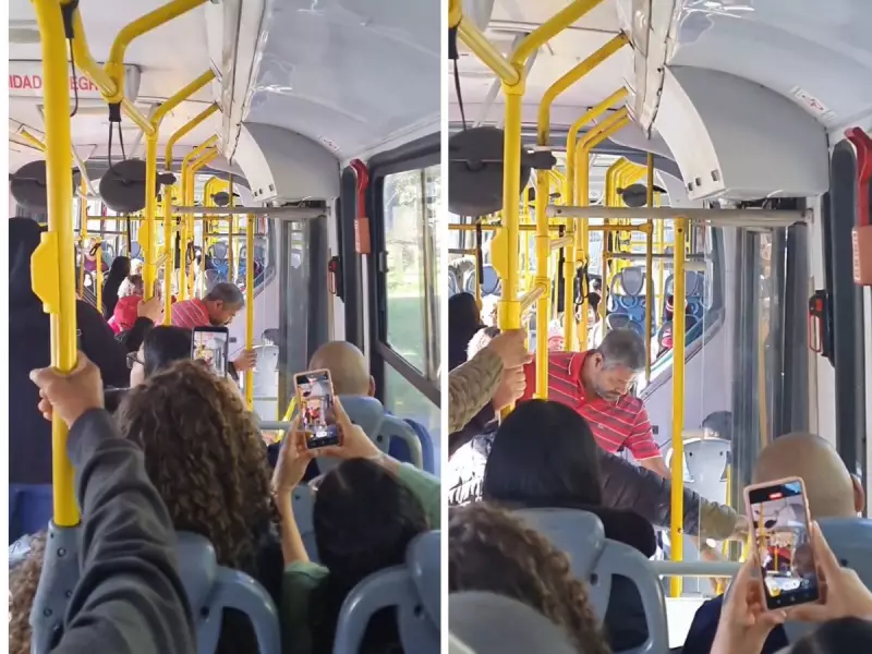 Pane elétrica deixa passageiros presos em ônibus por 40 minutos em Campinas; veja vídeo