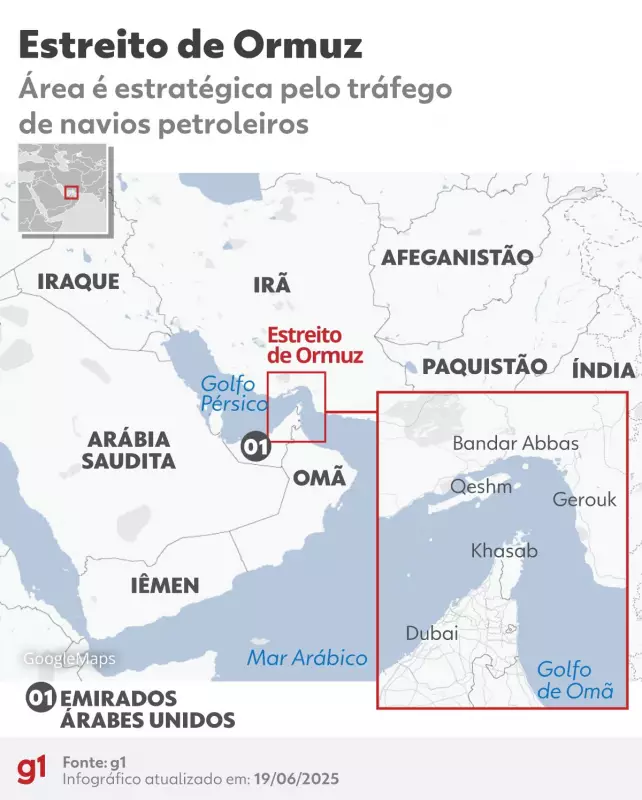 Parlamento do Irã aprova fechamento do Estreito de Ormuz após ofensiva dos EUA: tensão no Golfo Pérsico