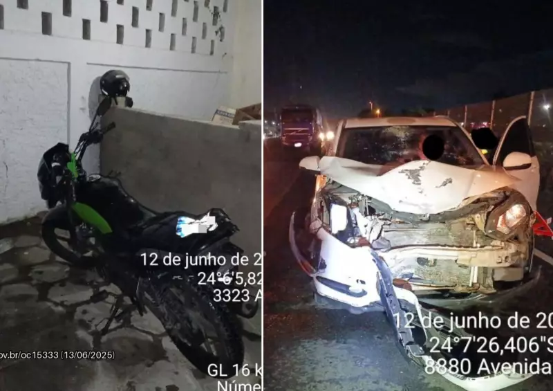 Passageira de moto por app fica em estado grave após acidente na Rodovia dos Imigrantes, em SP