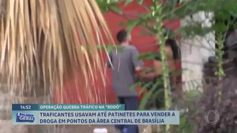Patinetes elétricos viram nova ferramenta de traficantes para distribuição de drogas em Brasília