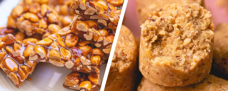 Pé de moleque vs. Paçoca: qual doce junino é mais nutritivo? Descubra os benefícios de cada um!