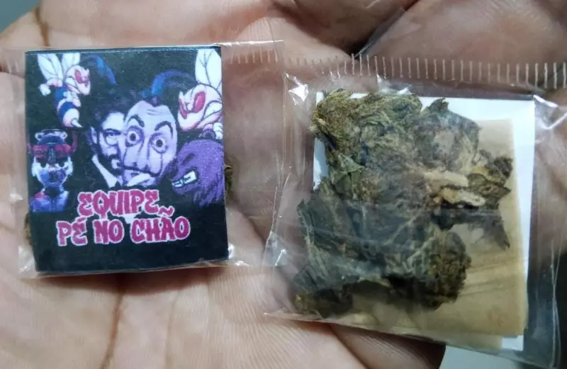 Pé no Chão apreende papelotes de maconha personalizados em Óbidos, no Pará
