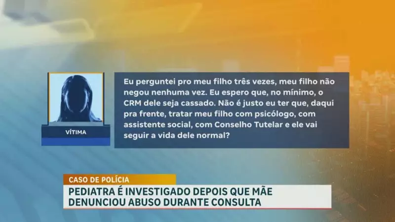 Pediatra é acusado de abuso sexual durante consulta em Minas Gerais: caso choca a região