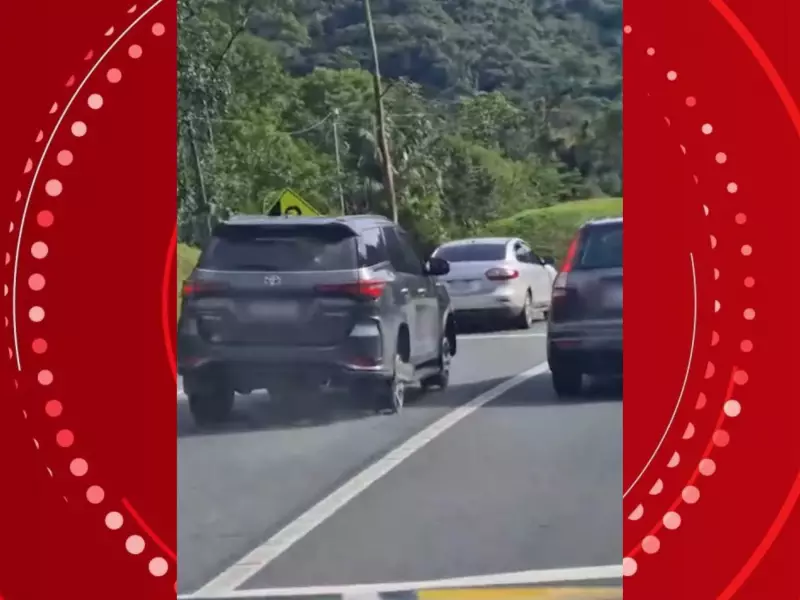 Perseguição cinematográfica: motorista furou pedágios entre PR e SC e é procurado pela PRF