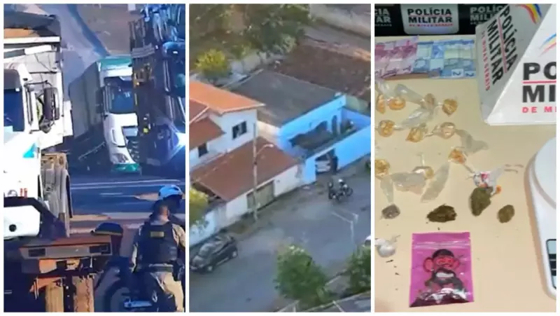 Perseguição policial em Bocaiuva termina com homem preso e drogas apreendidas