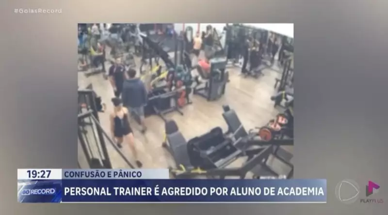 Personal trainer é agredido por aluno em academia de Catalão (GO) — Veja o que aconteceu
