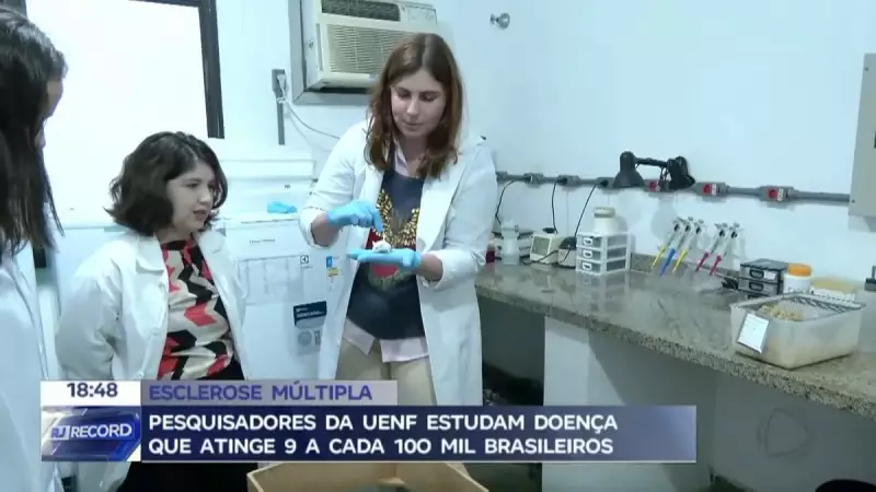 Pesquisadores da UENF fazem descoberta promissora no tratamento da esclerose múltipla