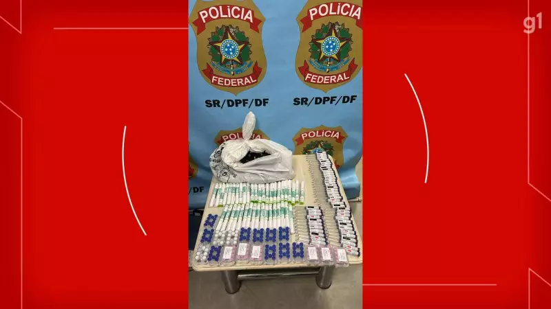 PF apreende canetas de emagrecimento no Aeroporto de Brasília: entenda o caso