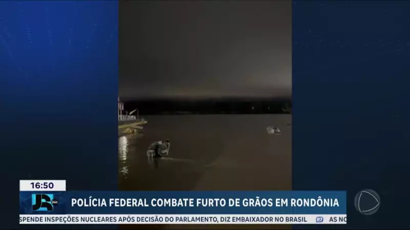 PF desmantela esquema de furto de grãos em Porto Velho: operação combate prejuízos milionários