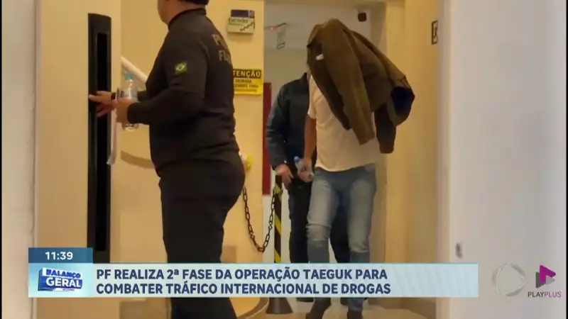 PF desmantela esquema internacional de tráfico de drogas na Baixada Santista