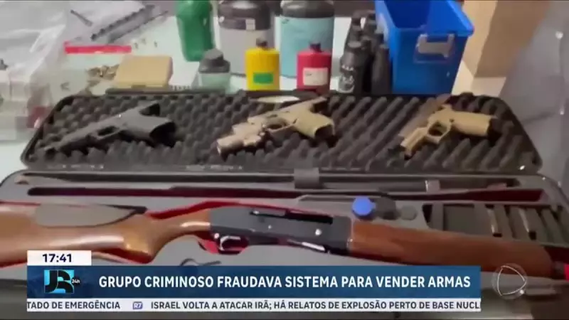 PF desmantela rede criminosa que traficava armas ilegais em operação nacional