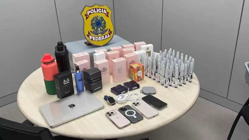 PF prende suspeitos com canetas emagrecedoras no aeroporto de João Pessoa: entenda o caso