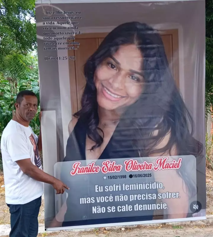 Piauiense assassinada em Portugal é velada sob forte comoção em São Miguel do Tapuio