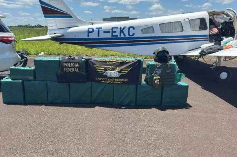 Piloto absolvido após avião com 400 tijolos de cocaína ser interceptado na Bahia
