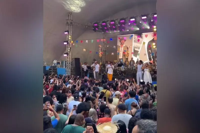 Pipoca no Parque: Saulo leva clima de São João ao Parque da Cidade com show gratuito