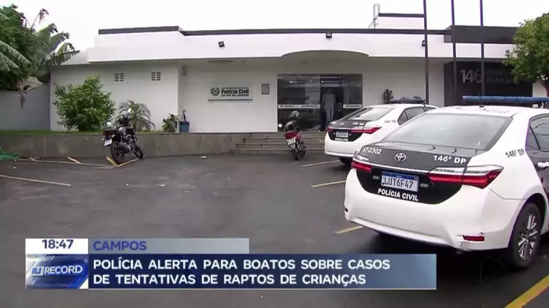 Polícia alerta sobre fake news de sequestro de crianças em Campos dos Goytacazes, RJ