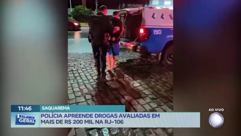 Polícia apreende drogas avaliadas em mais de R$ 200 mil no RJ: veja detalhes da operação
