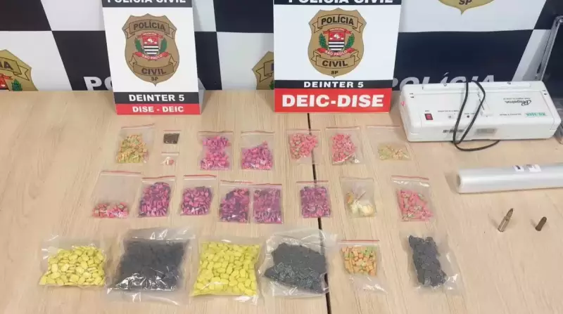 Polícia apreende mais de 2 mil comprimidos de ecstasy em residência na zona sul de Rio Preto