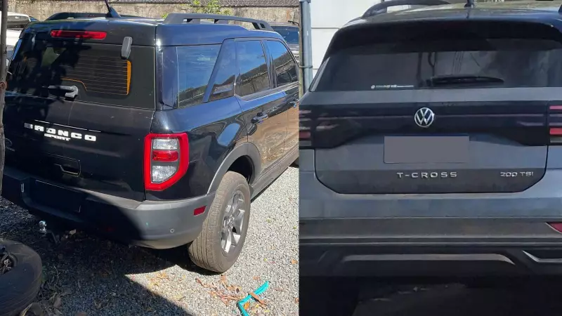 Polícia Civil apreende veículos em operação contra desvio de R$ 11 milhões de construtoras no Tocantins