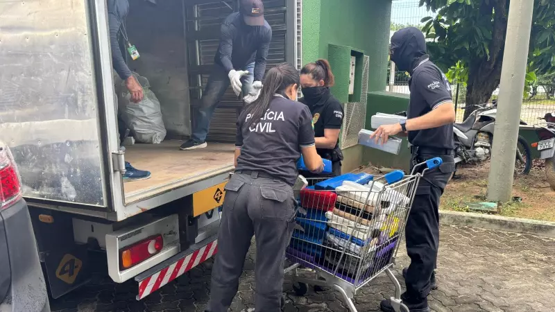 Polícia Civil do Ceará incinera mais de duas toneladas de drogas apreendidas em operação