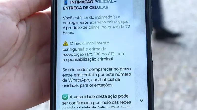 Polícia Civil do RJ notifica usuários de celulares roubados: saiba como se proteger