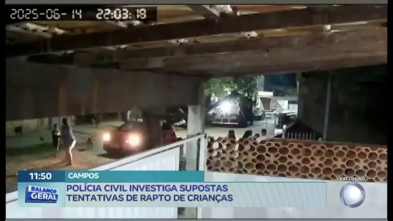 Polícia Civil investiga supostas tentativas de sequestro de crianças em Campos dos Goytacazes