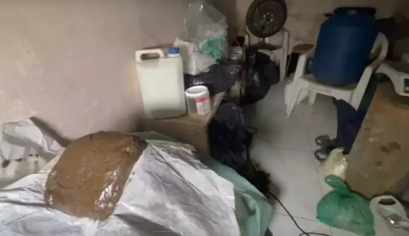 Polícia descobre bunker subterrâneo de tráfico de drogas em Limeira
