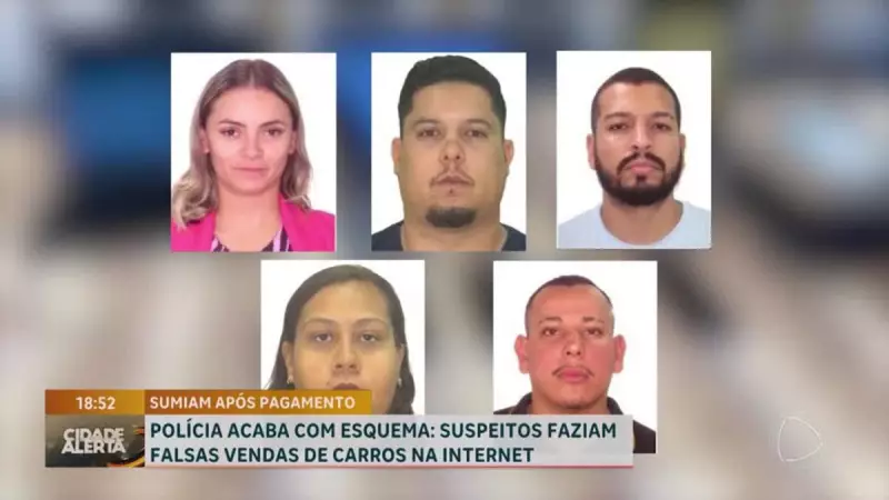 Polícia desmantela quadrilha que aplicava golpes com vendas falsas de carros no DF