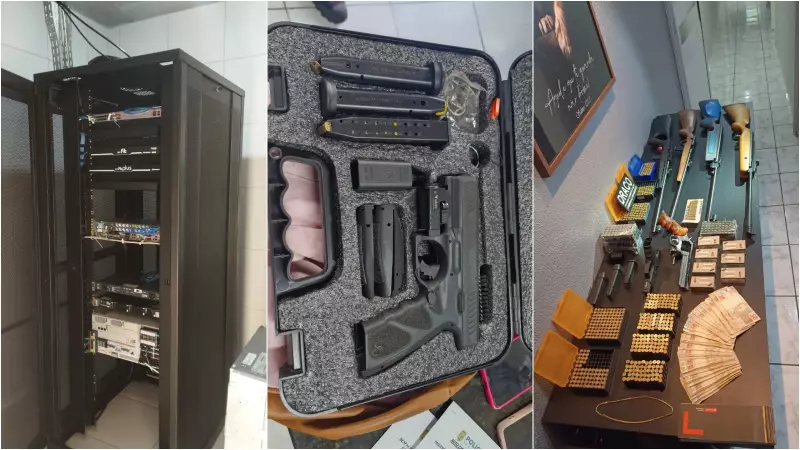 Polícia do Ceará prende 18 membros de facção criminosa por ataques a empresas de internet