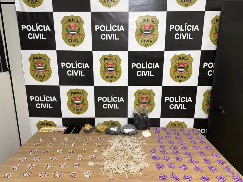 Polícia prende dois suspeitos de tráfico de drogas em Itapetininga: operação desarticula grupo criminoso