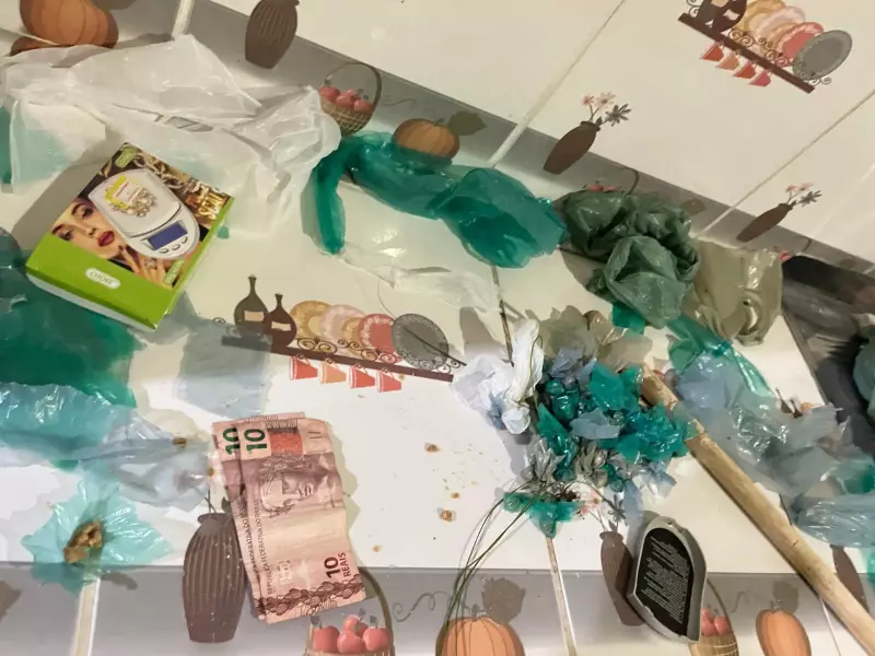 Polícia prende grupo flagrado embalando drogas em residência no bairro São Pedro, em Oriximiná