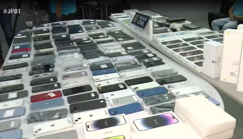 Polícia recupera mais de 300 celulares roubados em Campina Grande: saiba detalhes