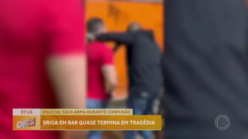 Policial civil é detido após confusão em bar de Sobradinho: veja o que aconteceu
