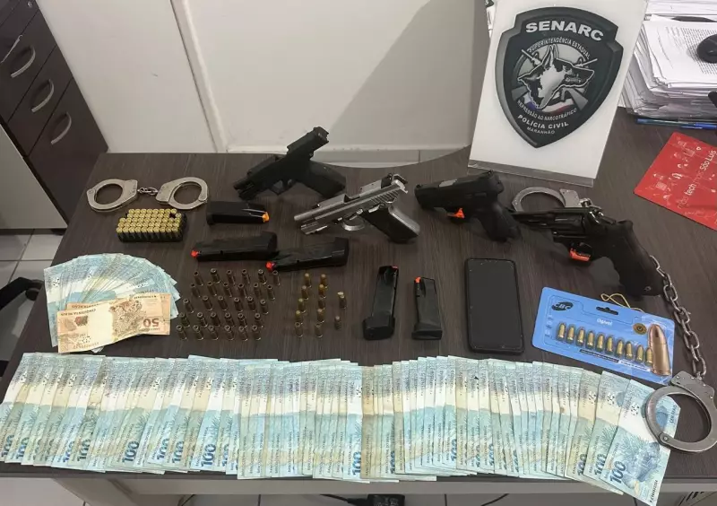 Policial da reserva é preso por posse ilegal de armas em São Luís: detalhes do caso
