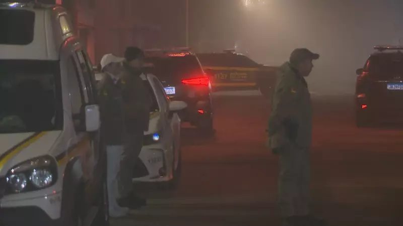 Policial militar da reserva suspeito de violência doméstica se entrega após 12 horas de negociação em Santa Maria